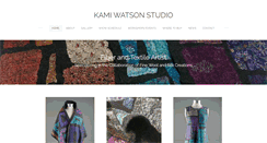 Desktop Screenshot of kamiwatsonstudio.com